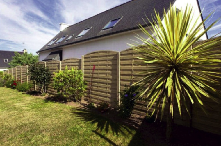 ogrodzenie z prefabrykatów betonowych